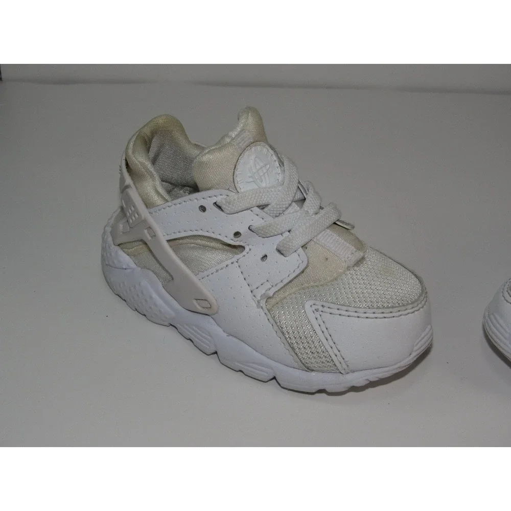 Nike Huarache Baby Sneakers White Size 6C Leather Mesh Comfort‎